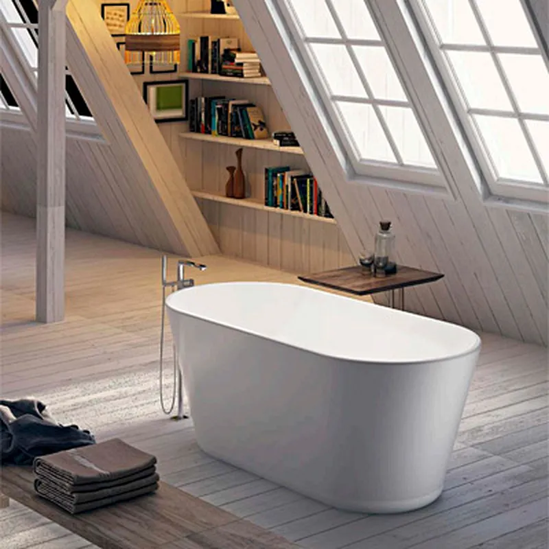 Acrylic Apron Freestanding Bathtub