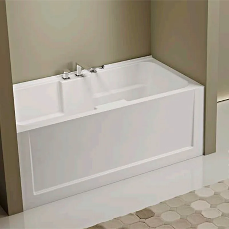 Acrylic Deep Drop-in Bathtub