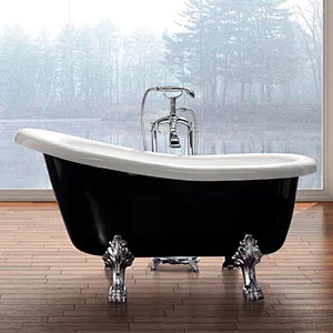 Acrylic Claw foot Freestanding Bathtub