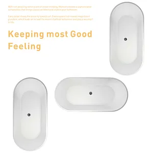 Acrylic Apron Freestanding Bathtub