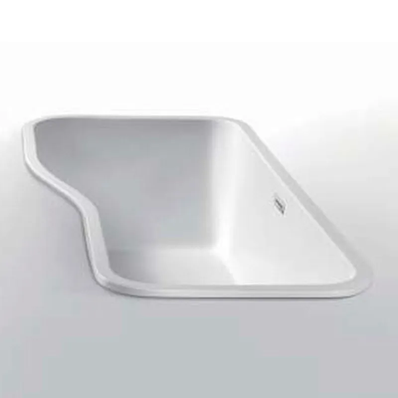 Acrylic Deep Drop-in Bathtub