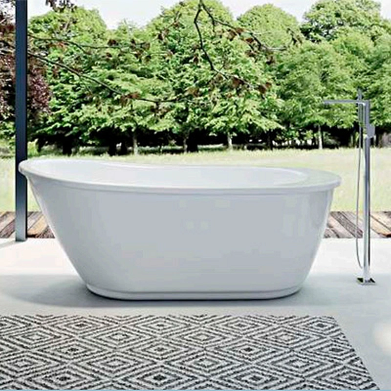 Acrylic Apron Freestanding Bathtub