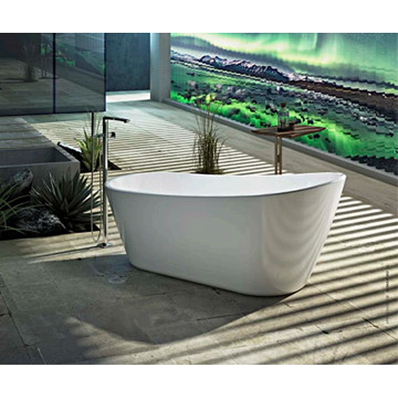 Acrylic Apron Freestanding Bathtub