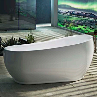 Acrylic Apron Freestanding Bathtub