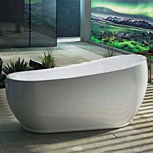 Acrylic Apron Freestanding Bathtub