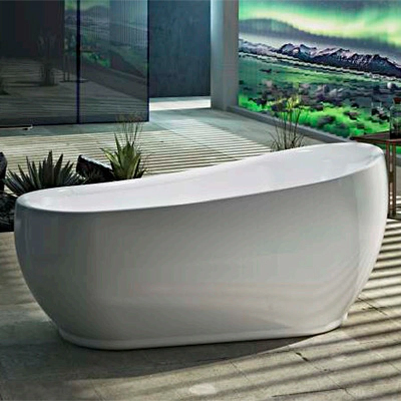Acrylic Apron Freestanding Bathtub