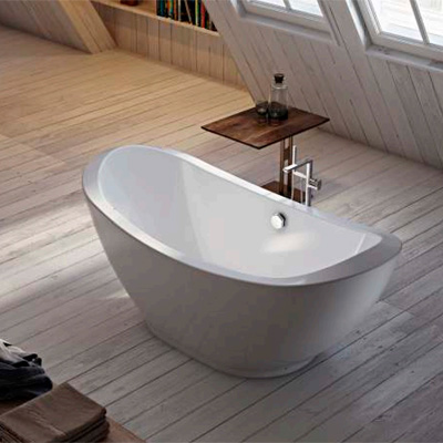 Acrylic Apron Freestanding Bathtub