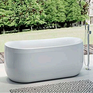Acrylic Apron Freestanding Bathtub