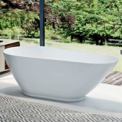 Acrylic Apron Freestanding Bathtub