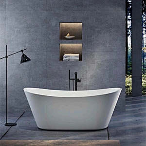 Acrylic Apron Freestanding Bathtub