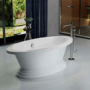 Acrylic Apron Freestanding Bathtub