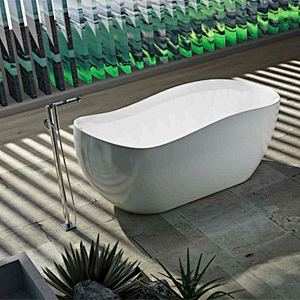 Acrylic Apron Freestanding Bathtub