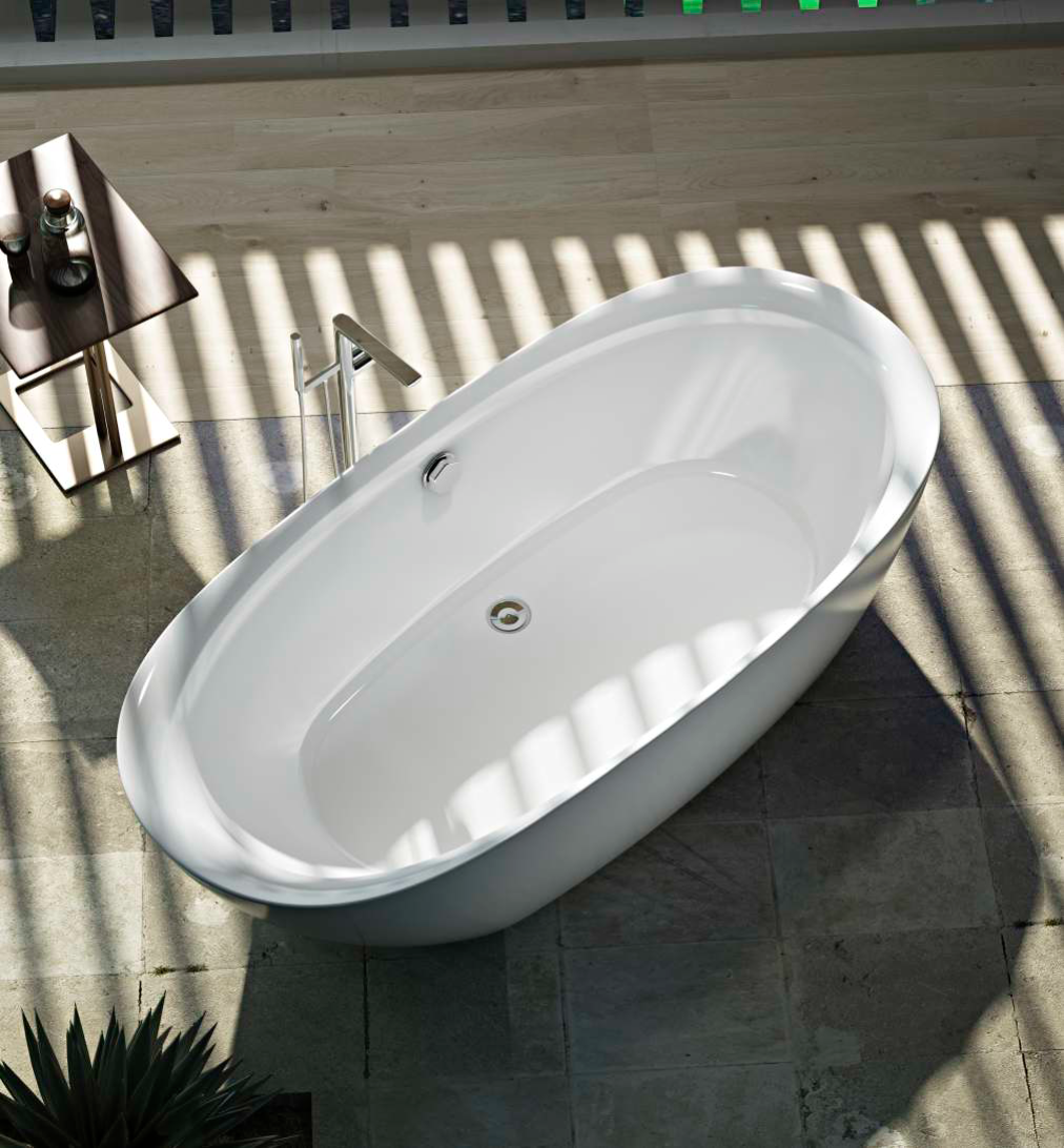 Acrylic Apron Freestanding Bathtub