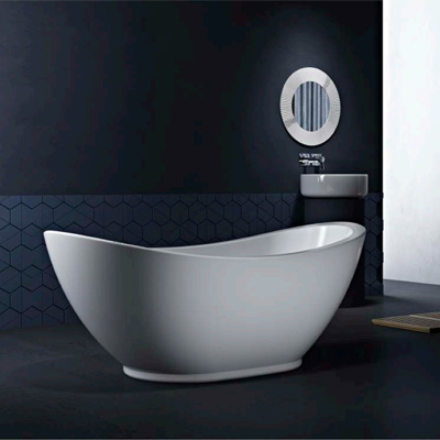 Acrylic Apron Freestanding Bathtub