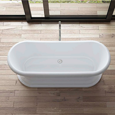 Acrylic Apron Freestanding Bathtub