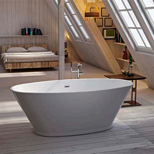 Acrylic Apron Freestanding Bathtub