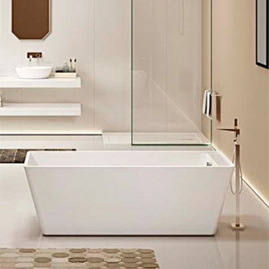 Acrylic Apron Freestanding Bathtub