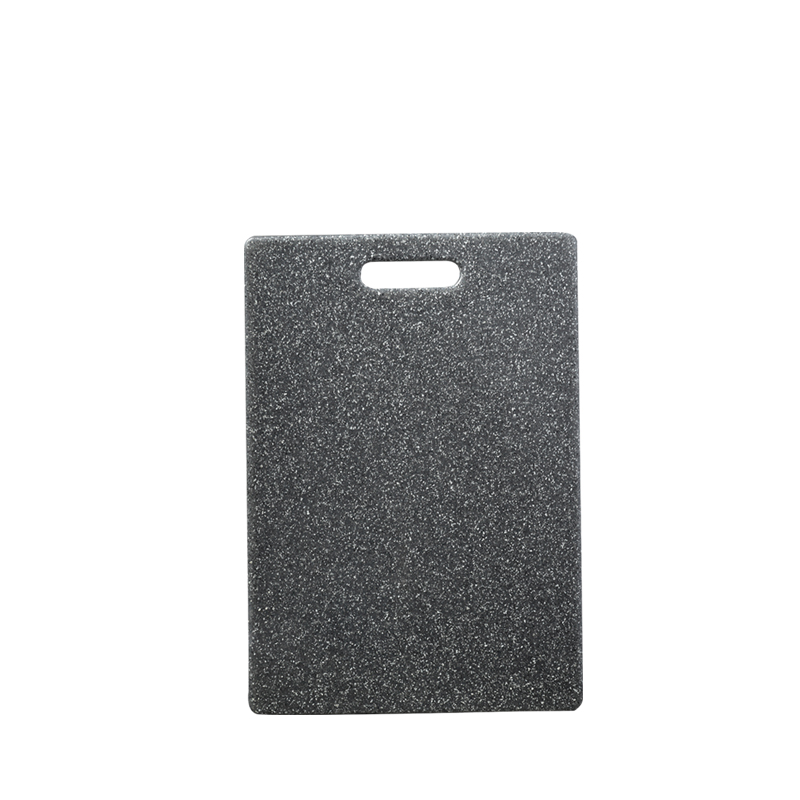 Imitation marble granite modern cutting board with hole