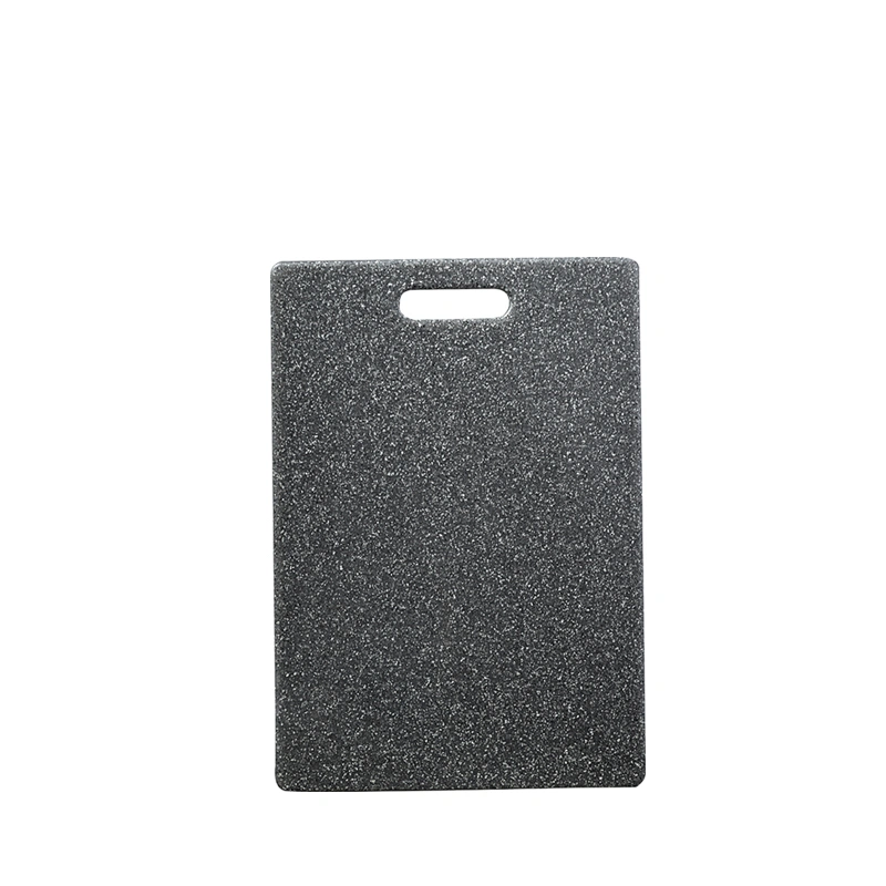 Imitation marble granite modern cutting board with hole