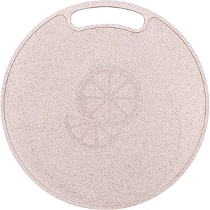 euro style fashion wheat straw cutting board with shrink wrap packaging for kitchen