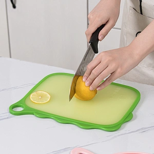 Children`s plastic cutting board chopping board