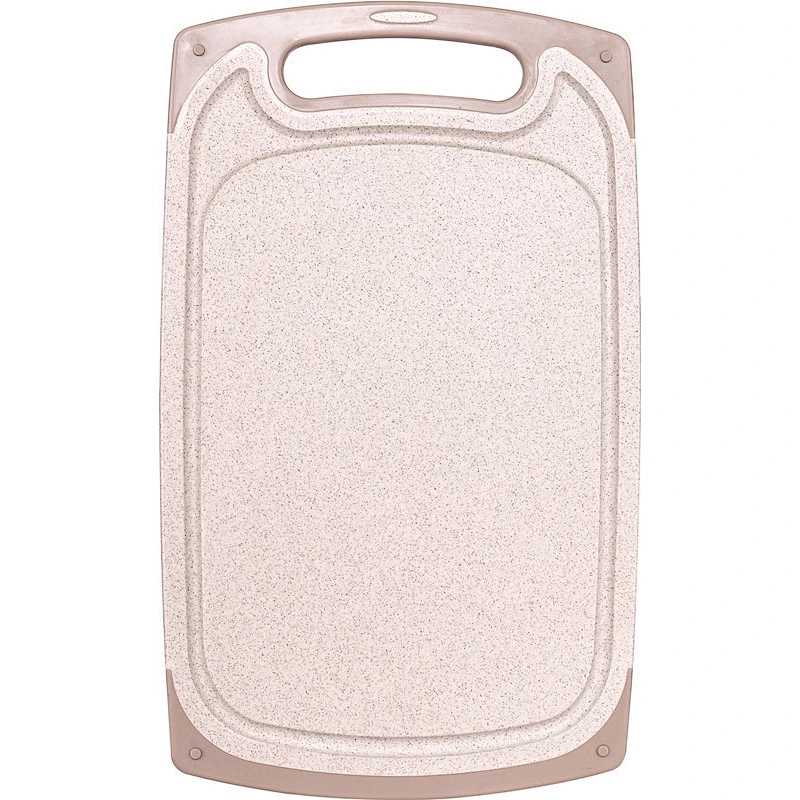 Best Sale High Quality Double-Sided Wheat Straw Fiber Plastic Cutting Board Thicker Plastic Chopping Board With Non-Slip Feet