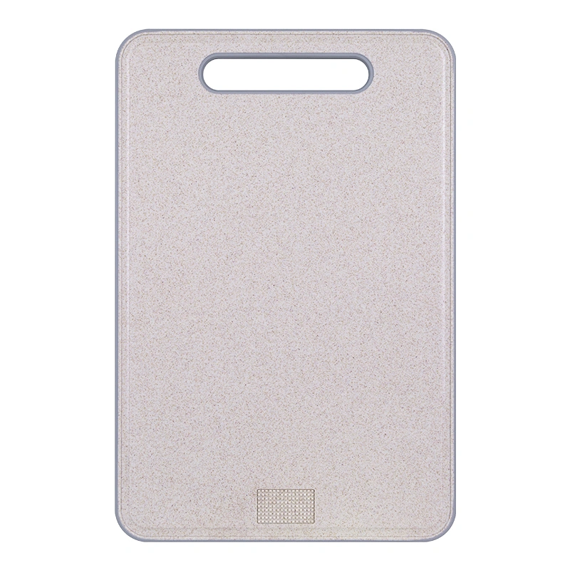 Wheat straw plastic chopping board fruit vegetable non slip plastic cutting board for kitchen