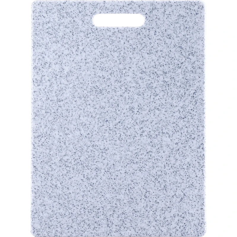 Food grade grey marble effect PP plastic cutting board