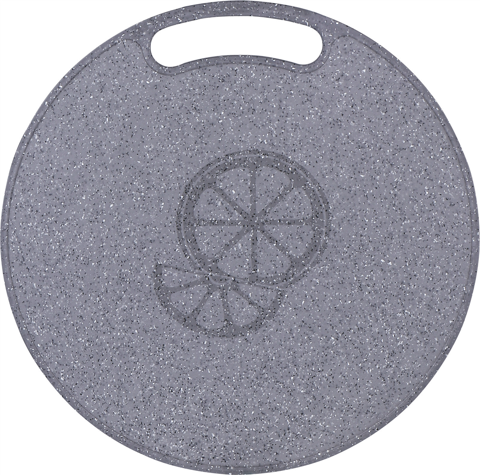 Euro style fashion black marble effect cutting board with shrink wrap packaging for kitchen