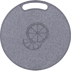 Euro style fashion black marble effect cutting board with shrink wrap packaging for kitchen