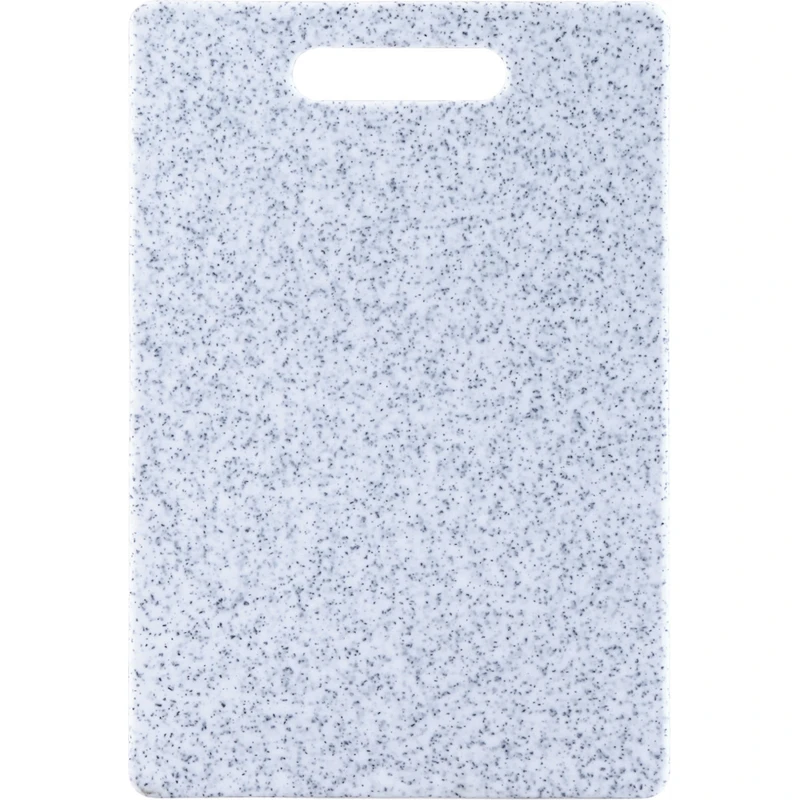 Durable plastic grey marble granite effect cutting board