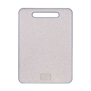 Wheat straw plastic chopping board fruit vegetable non slip plastic cutting board for kitchen