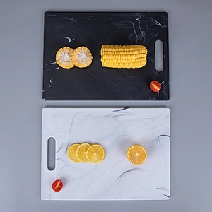 Marble color cutting board food grade pp chopping board