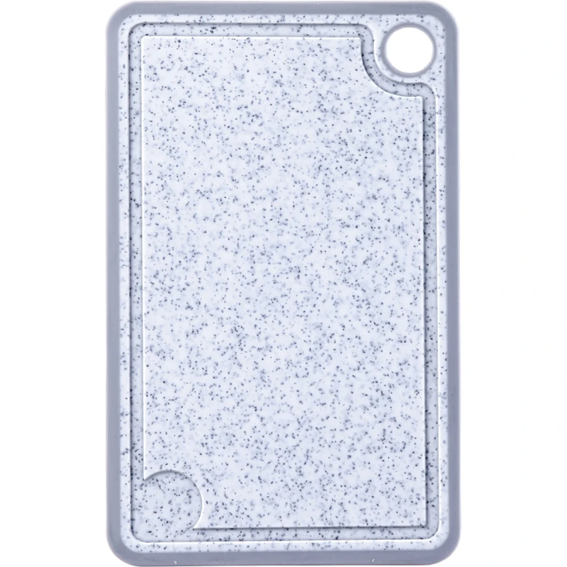 Marble Granite Gray  Easy-Grip Handleno non slip plastic kitchen cutting board