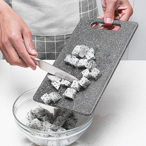 Marble granite plastic cutting chopping board