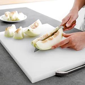 good quality plastic material type home kitchen use meat cutting board