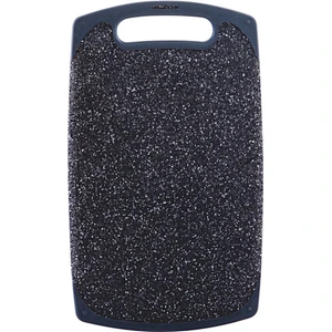 Kitchen marble cutting board with TPR handle anti slip
