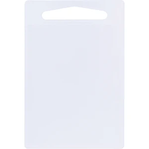 Eco-friendly kitchen rectangular plastic white cutting board fruit vegetable chopping block