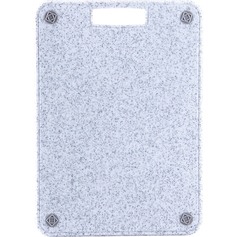 chopping board pp plastic thin cutting board grey marbel effect cutting board