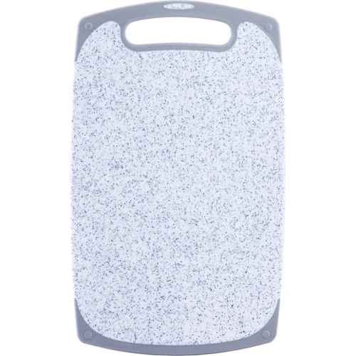 Multifunctional grey marble effect cutting board plastic chopping board