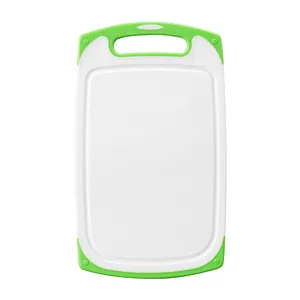 Non Slip Kitchen Plastic Cutting Board Bpa Free Eco-Friendly Plastic Chopping Board