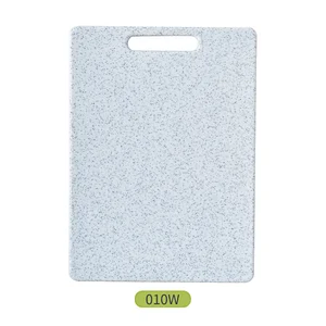 Large fancy kitchen grey marbel effect plastic meat cutting board chopping board