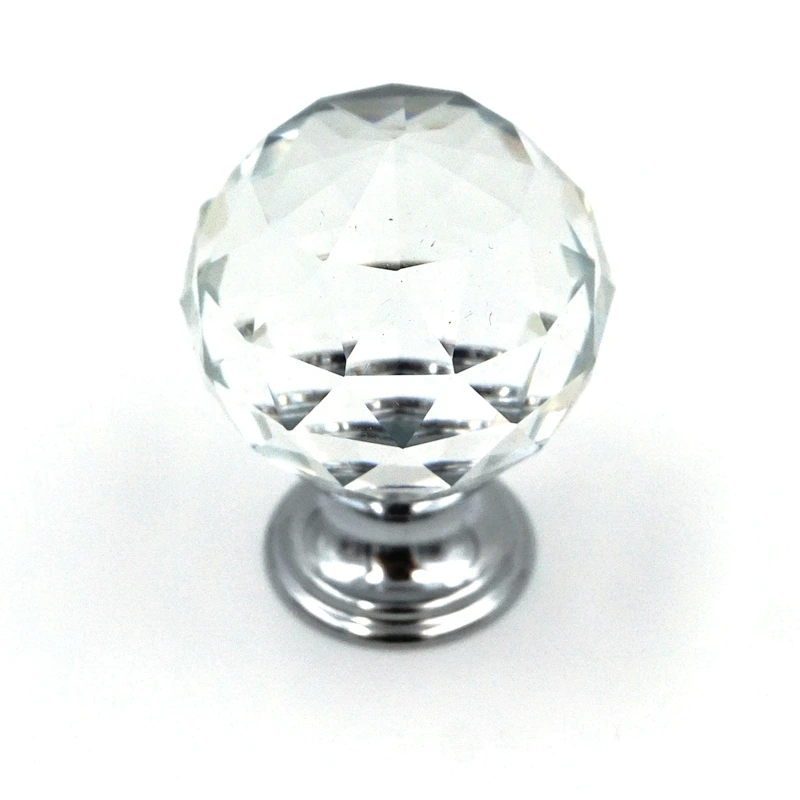 Zinc alloy and crystal knob