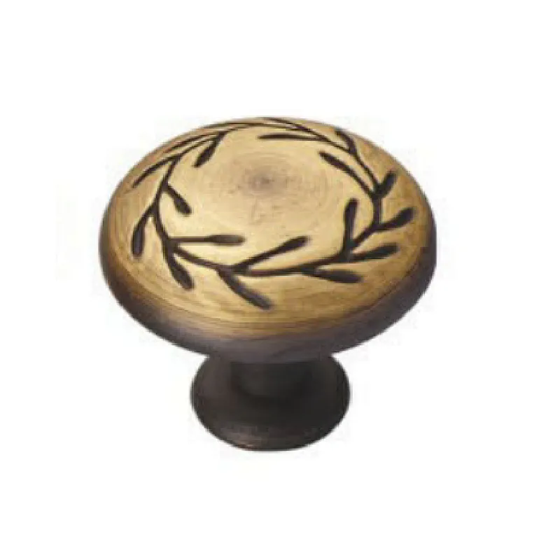 Zinc alloy knob vintage style
