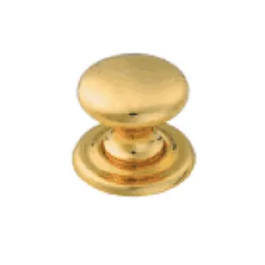 Brass knob