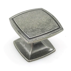 Zinc alloy knob square