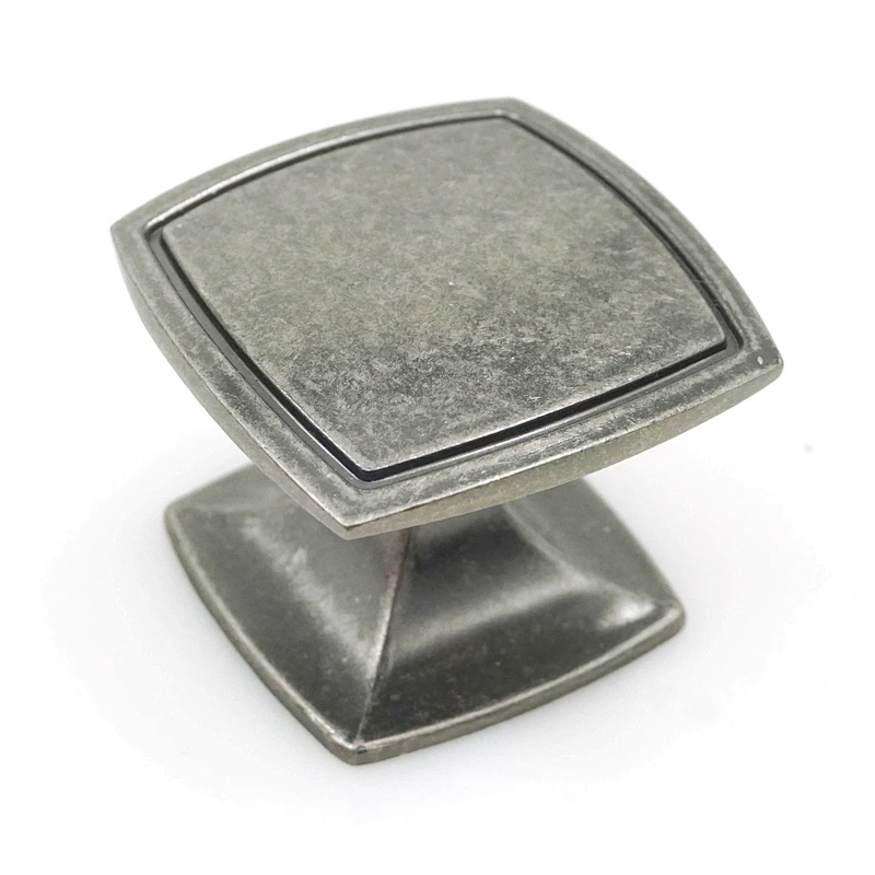Zinc alloy knob square