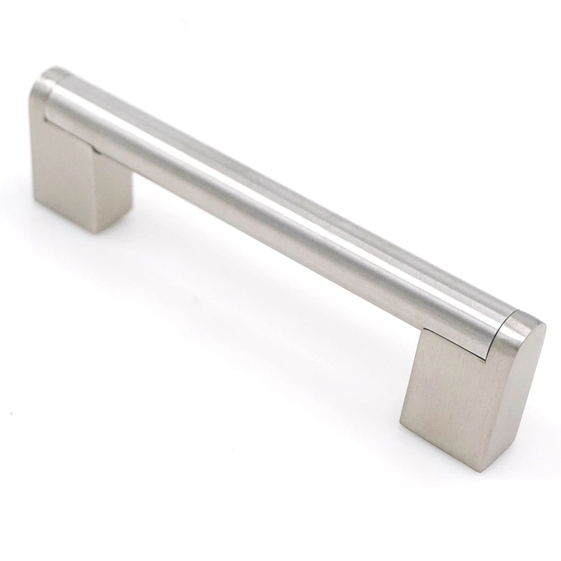 Stainless steel and zinc alloy handle