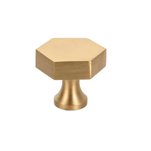 Brass knob
