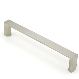 Zinc alloy square handle  Square Furniture Kitchen Flat Drawer Handles